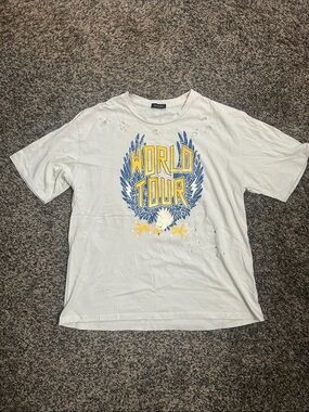 World Tour Graphic Short Sleeve Tee - White